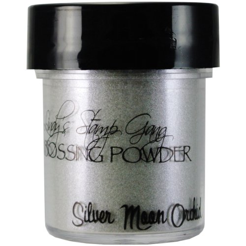 Lindy's Stamp Gang 2-Tone Embossing Powder, 0.5-Ounce Jar, Silver Moon Orchid