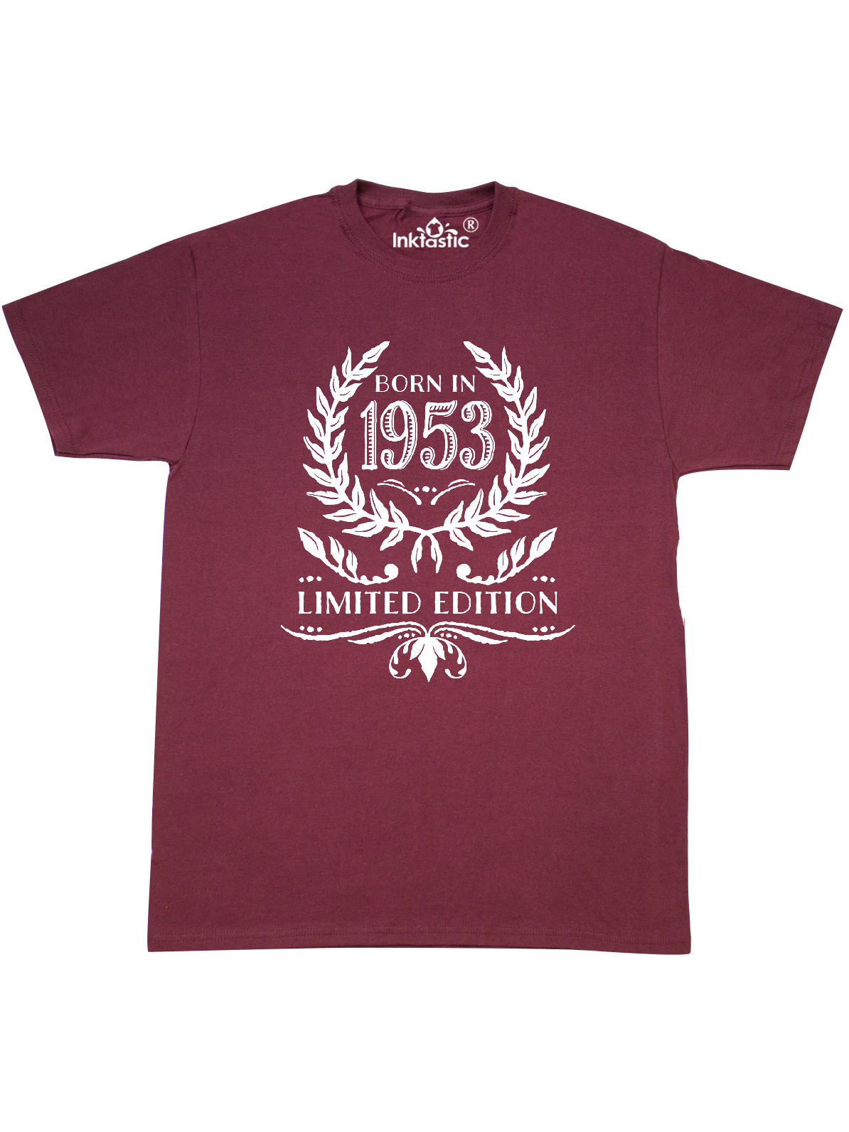 Inktastic Born in 1953 Limited Edition Adult T-Shirt Male