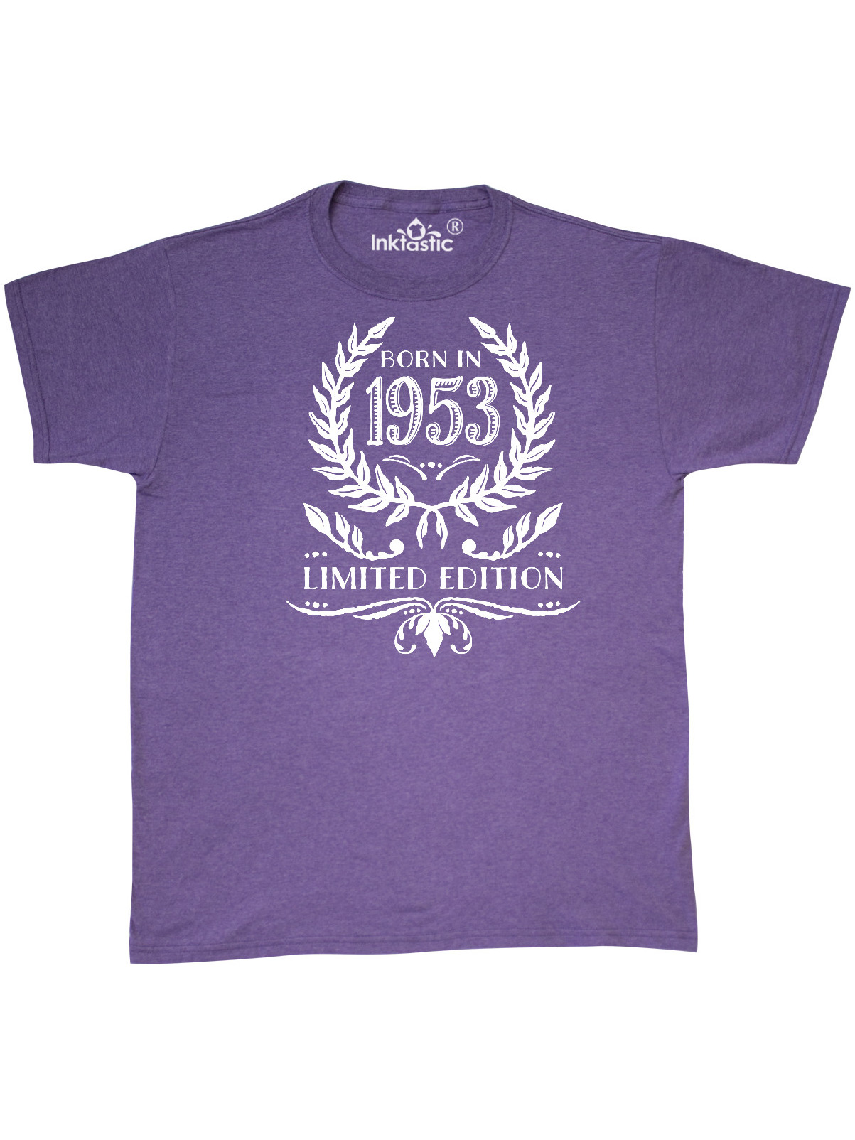 Inktastic Born in 1953 Limited Edition Adult T-Shirt Male