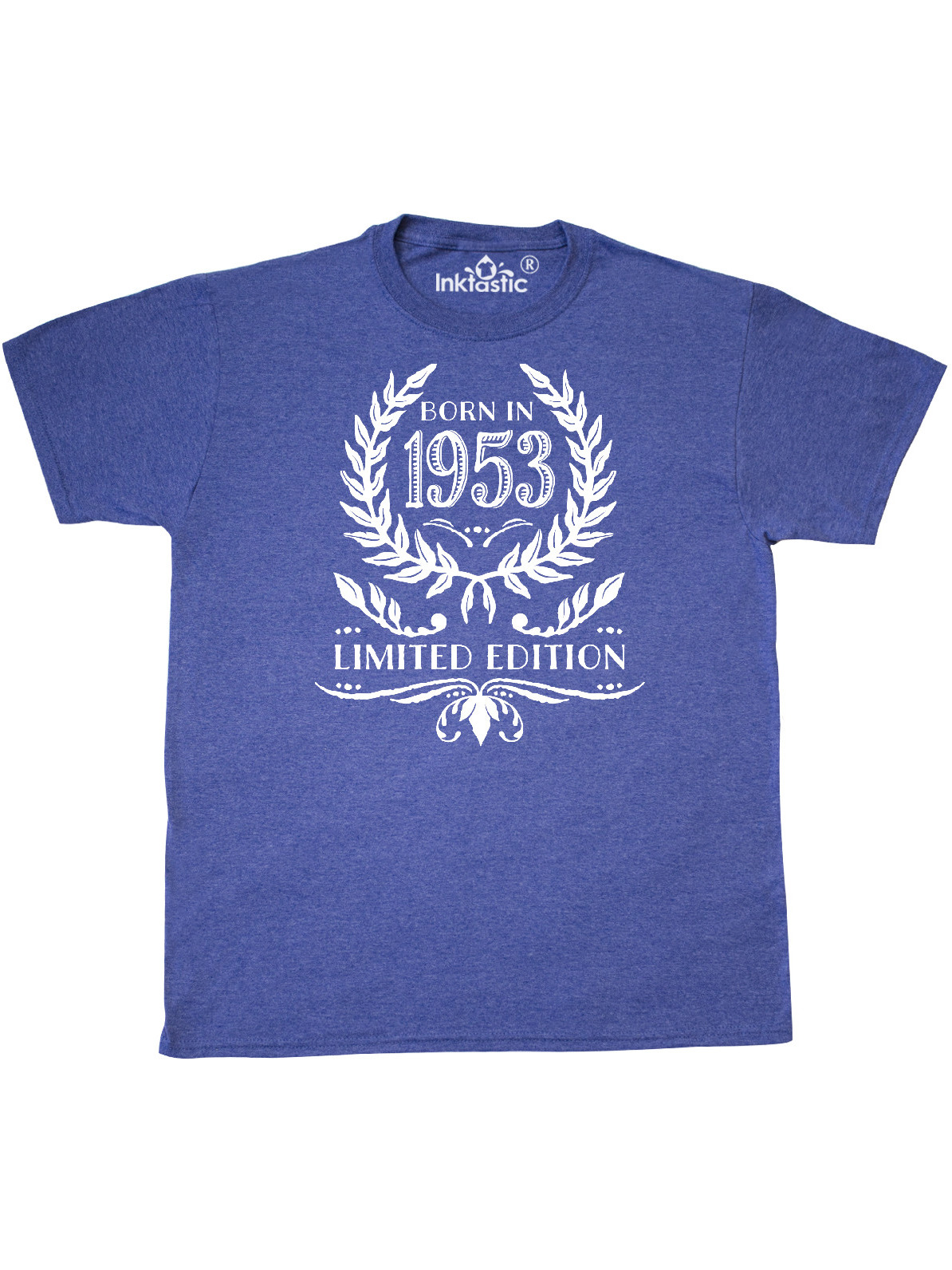 Inktastic Born in 1953 Limited Edition Adult T-Shirt Male