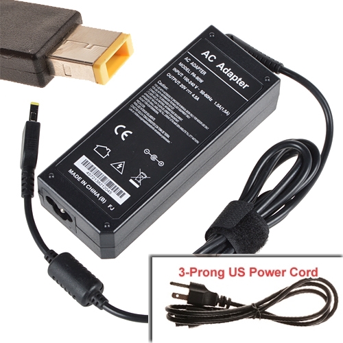 ABLEGRID 20V 90W AC/DC Adapter for Lenovo ThinkPad X1 Carbon 3443 CTO 3444-CUU 3444-CWU 3444-CXU 3444-CYU 3444-F9F 3444G7F 3444G7U 3444-G7U 20VDC Powe