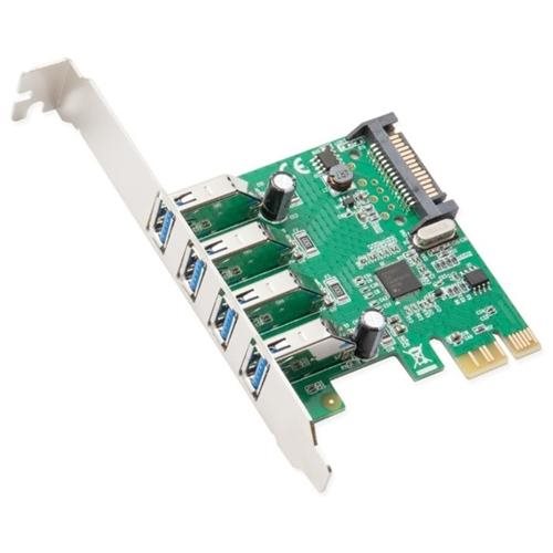 Syba 4-Port USB 3.0 PCI-Express Card Revision 1.0 Renesas Chipset with Full/ Low Profile Brackets