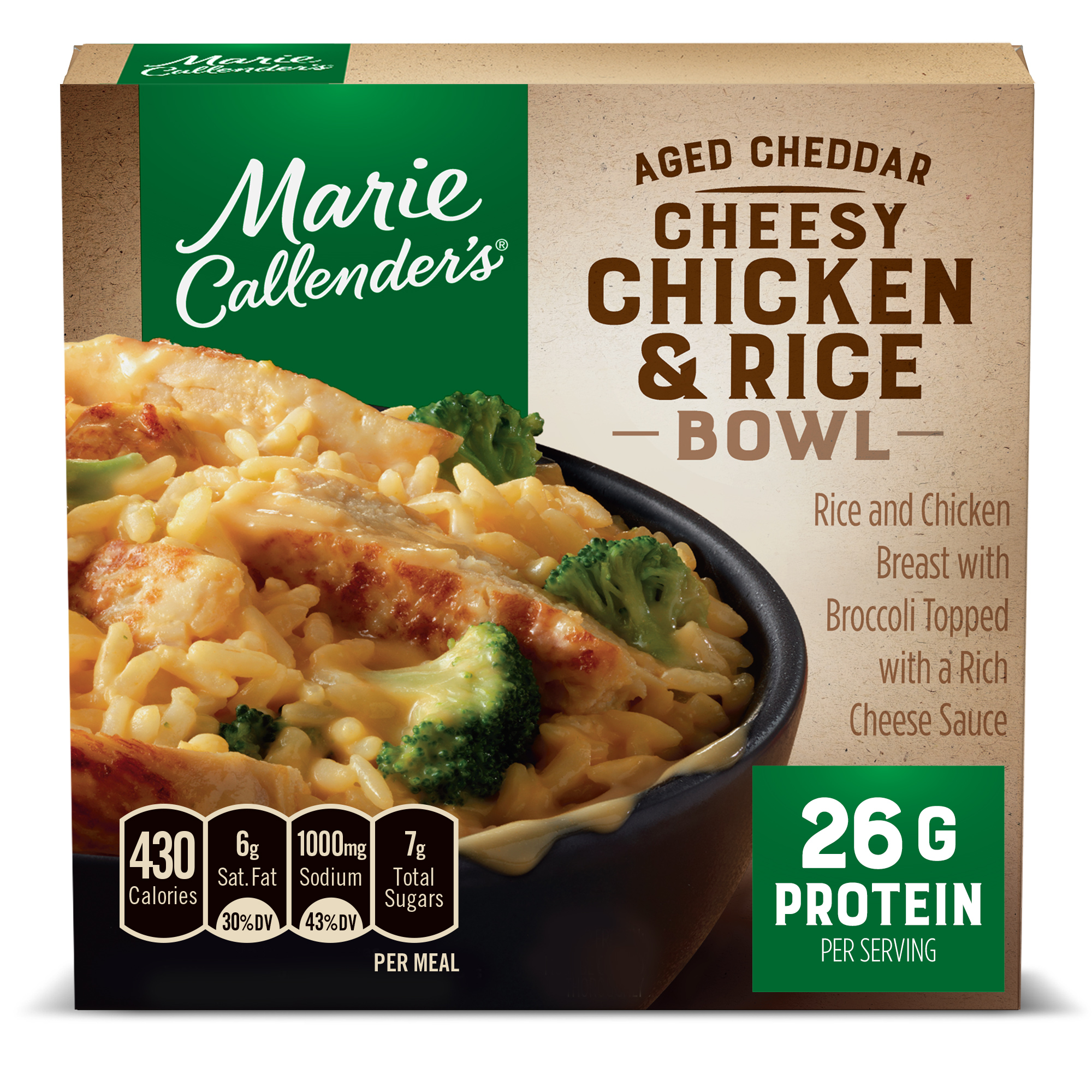 Marie Callender's Aged Cheddar Cheesy Chicken & Rice Bowl, 12 Oz | CVS