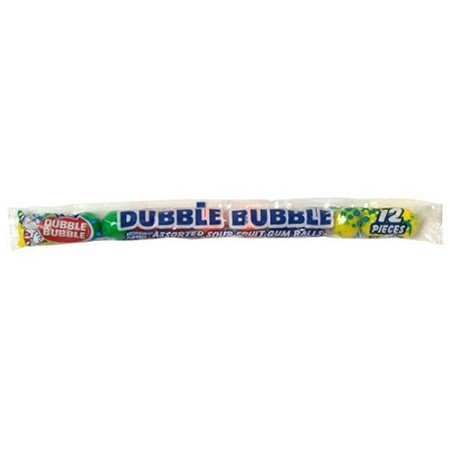 Dubble Bubble  Assorted Fruit Gum Balls