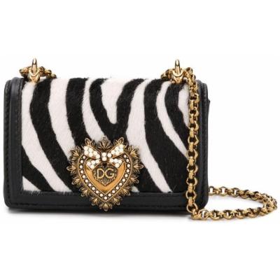 Micro Devotion Crossbody Bag - Black - Dolce & Gabbana Shoulder Bags