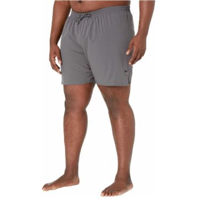 Big Tall 7 Essential Vital Volley Shorts - Gray - Nike Beachwear