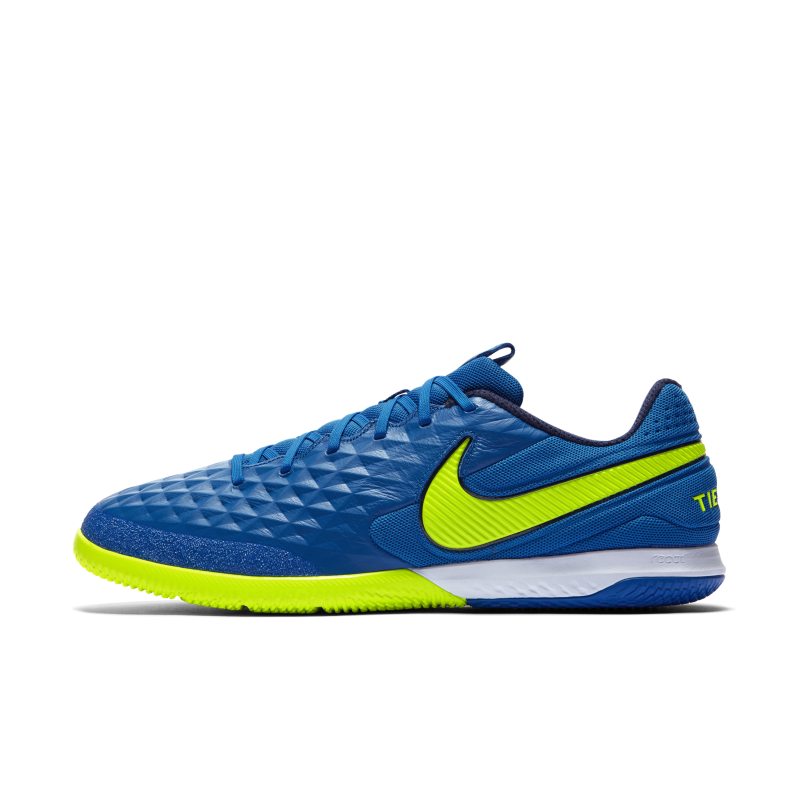 Nike Tiempo React Legend 8 Pro IC Indoor Shoes Soar/Volt/Midnight Navy-10