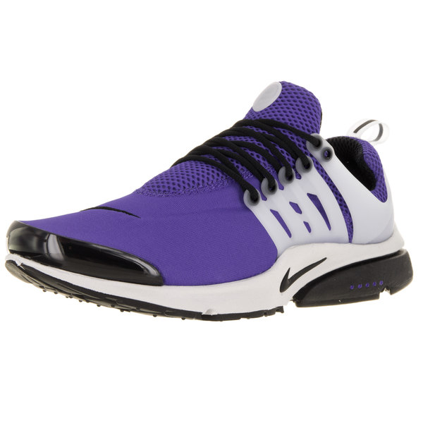 Nike Men's Air Presto Violet/Black/Ntrl Grey/White Running Shoe Men's Small (9-10 Men's Us)