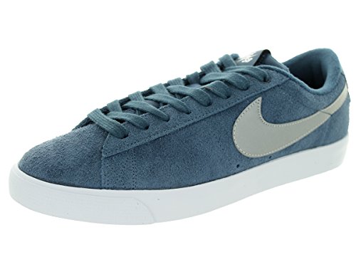 Nike Men's Blazer Low GT Sqdrn Blue/Mtllc Slvr/Lt Crmsn Skate Shoe 10 Men US thumbnail
