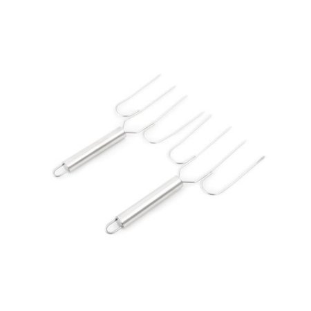 Fox Run Poultry Lifters  Stainless Steel  Set of 2