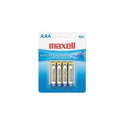 Maxell LR03 4BP Alkaline AAA Size General Purpose Battery - AAA - Alkaline