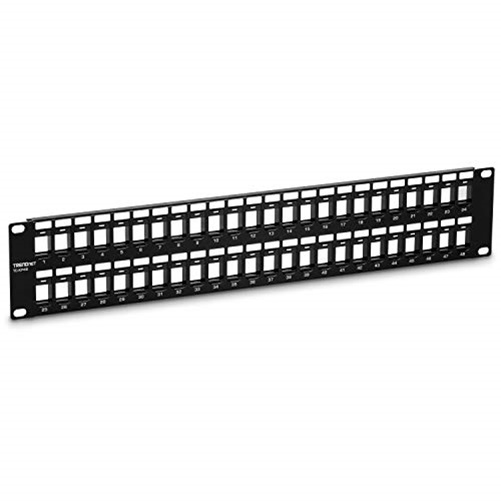 Trendnet TC Series Cat6 48 Port Patch Panel 87 Mm Black