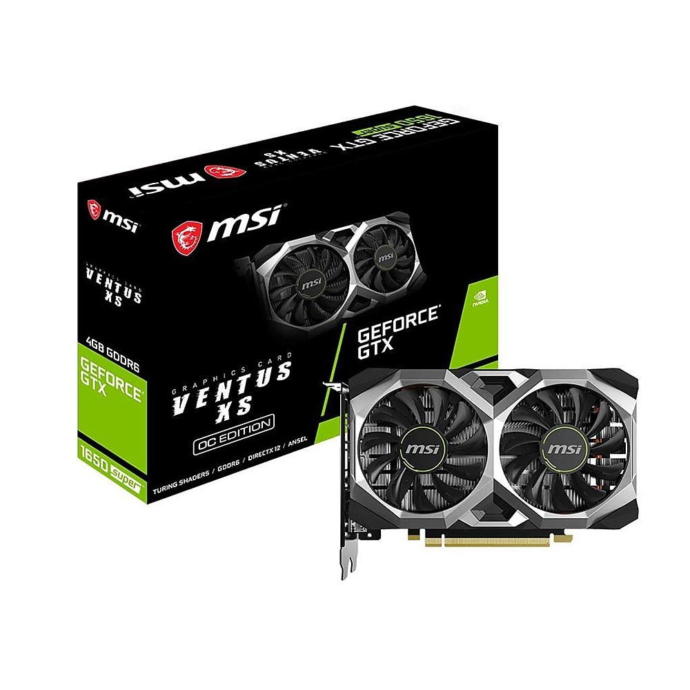 MSI GeForce GTX 1650 Super Ventus XS Overclocked 4 GB GDDR6 Graphics Card