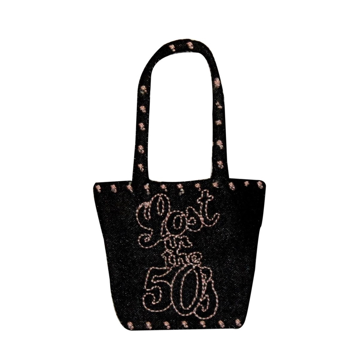 ID 0134 Lost in the 50s Purse Patch Handbag Embroidered Iron on Applique