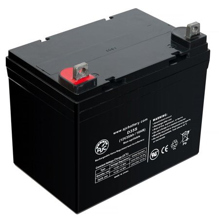 Cub Cadet 1136 12V 35Ah Lawn Mower Battery - This Is an AJC Brand Replacement