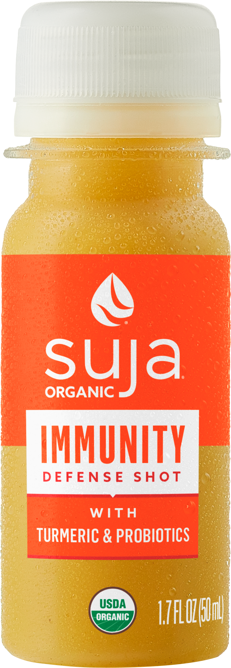 Suja Organic Immunity Defense Shot with Turmeric & Probiotics  1.7 FL OZ.