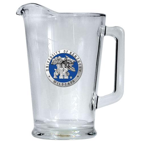 University of Kentucky Pitcher  60oz  Glass Pitcher with Handle  Great Beverage Pitcher for Homemade Juice & Iced Tea  1 Piece