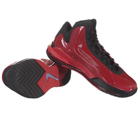 Nike Men's Hyperflight Max University Red/Black Basketball Shoes 10 Men US thumbnail