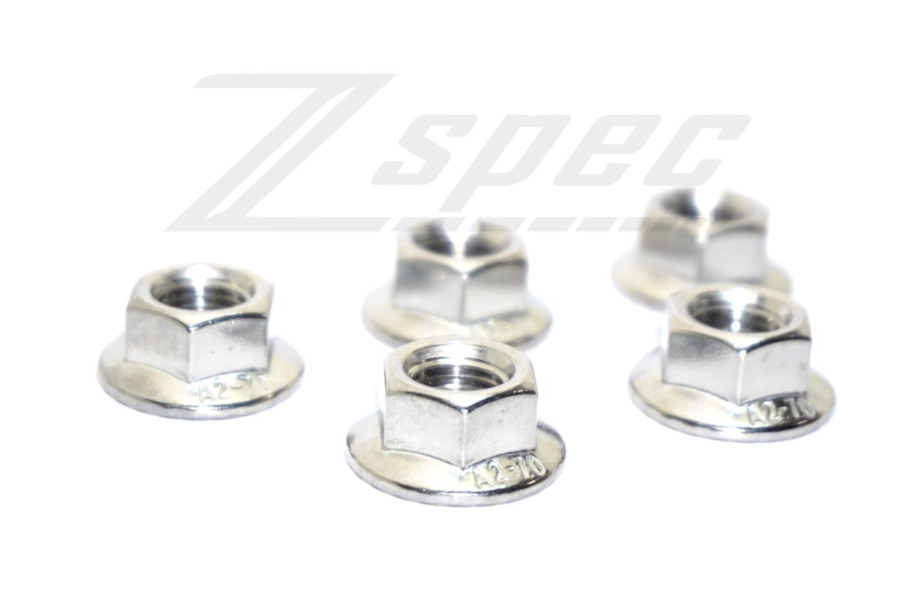 Metric Stainless Flare Nuts - M6-1.0