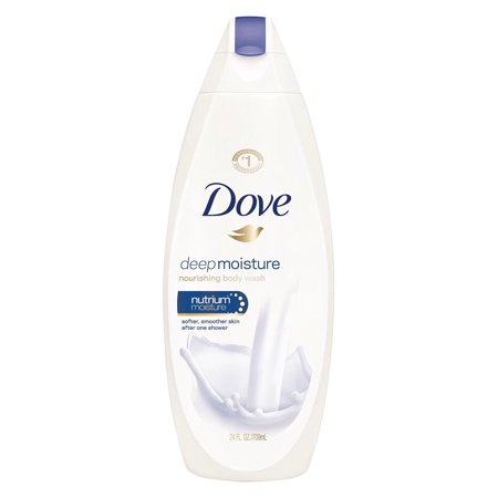 Dove Nourishing and Restore Body Wash 500ml/19.9oz, Deeply Nourishing-Nourishing Body Wash, (3 Pack)