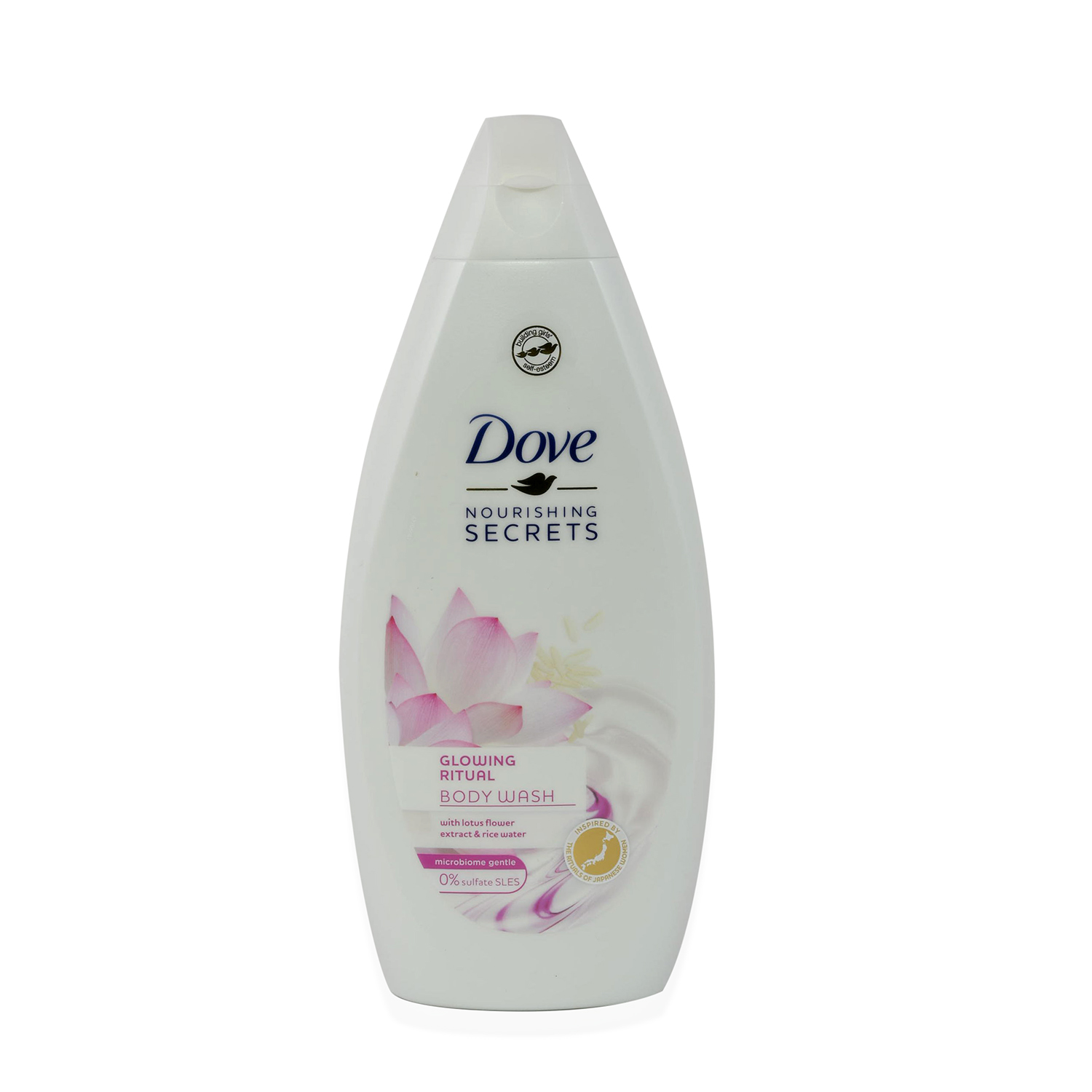 Dove Glowing Ritual Body Wash 500ml Skin Care Shower Gel Moisturizer Women Beauty