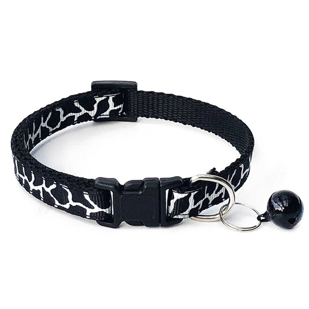 Reticulated 1.0 Patch Bell Collar Pet Dog Cat Collar