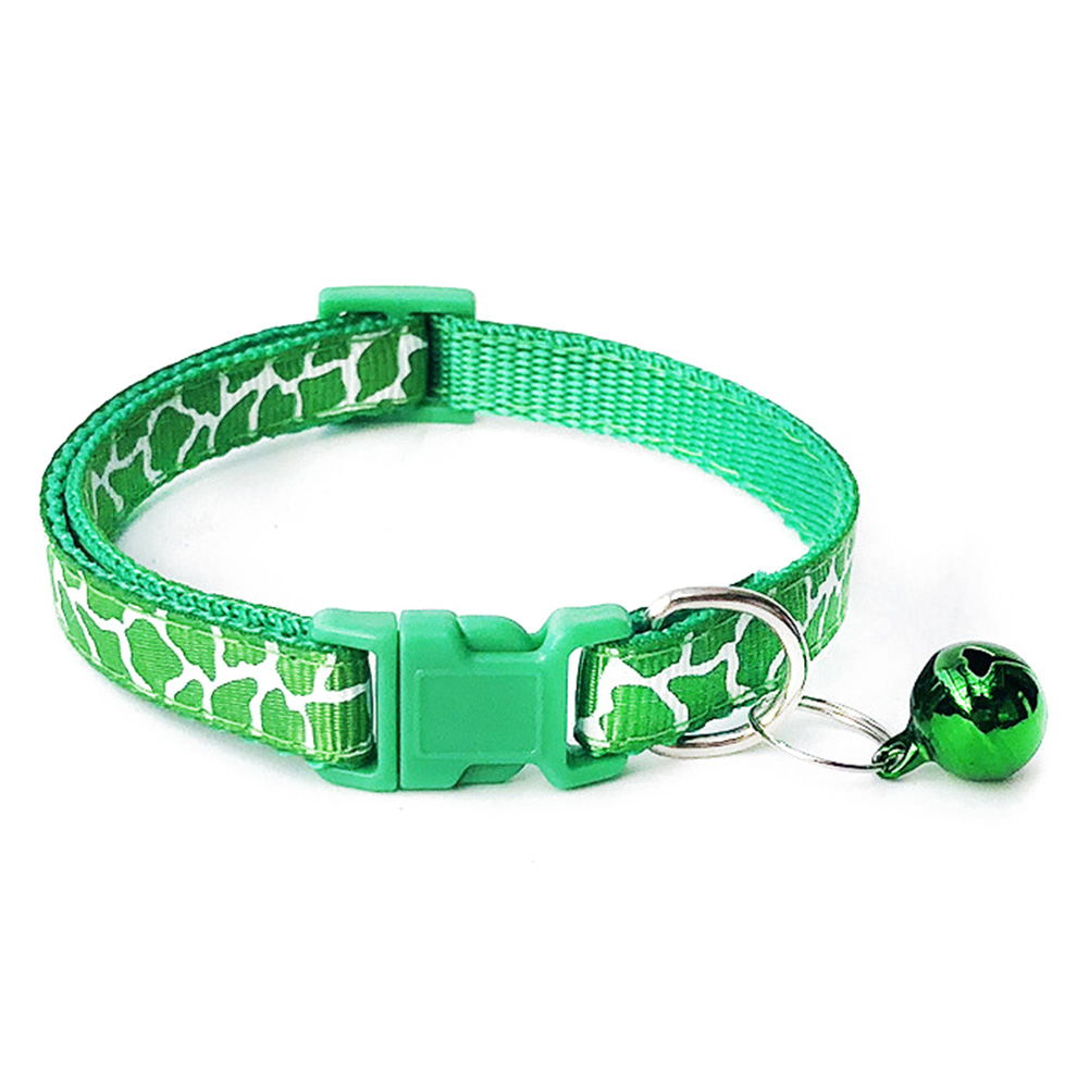 Reticulated 1.0 Patch Bell Collar Pet Dog Cat Collar