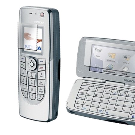 Clear White Recycling Screen Shield Protector for NOKIA 9300