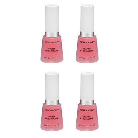 Revlon Nail Treat and Boost  930  0.5 Fl Oz (4 Pack) + Beyond BodiHeat Patch  1 Ct