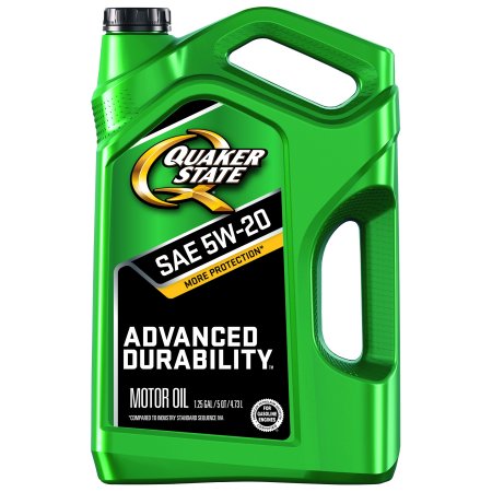 (3 Pack) Quaker State 5W-20 Advanced Durability Motor Oil, 5 Qt