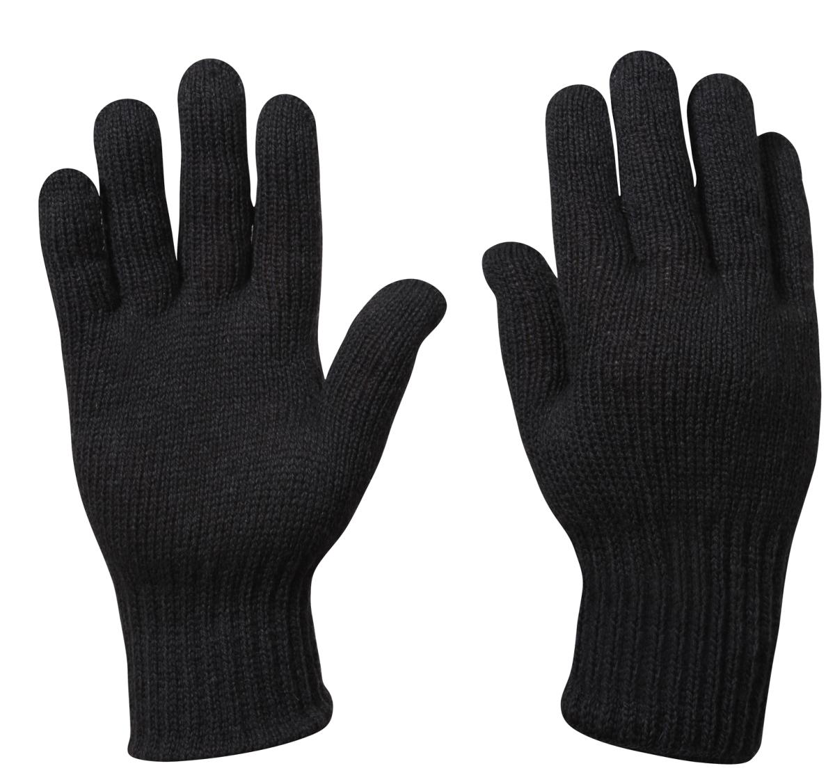 Rothco G.I. Glove Liners  Black  4