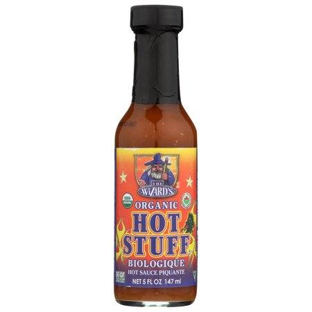 (12 Pack) Wizard Sauce - Hot Stuff, 5 Fl Oz
