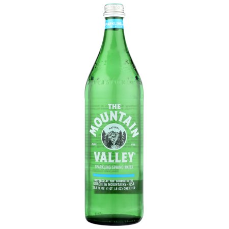 (12 Pack) the Mountain Valley Sparkling Spring Water, 33.8 Oz.