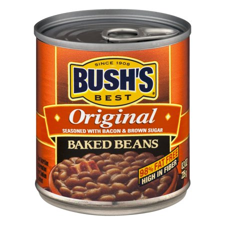 (6 Pack) Bush's Best Original Baked Beans, 8.3 Oz