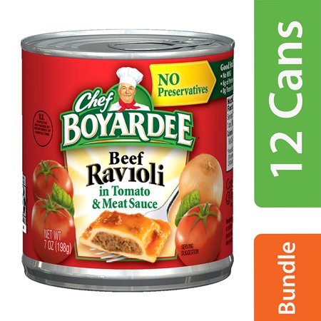 (11 Pack) Chef Boyardee Beef Ravioli, 7 Oz