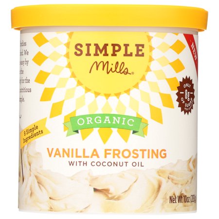 (6 Pack) SIMPLE MILLS VANILLA FROSTING, 10 OZ.