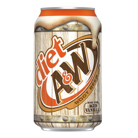 (2 Pack) a&W Zero Sugar Root Beer Soda, 12 Fl Oz Cans, 12 Pack