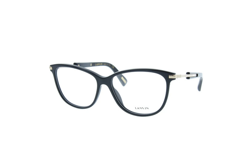 Lanvin VLN 767 0700 Black Eyeglasses 50mm ODU