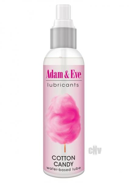 Adam & Eve Cotton Candy Flavored Water-Based Lubricant  4 Oz. Bottle