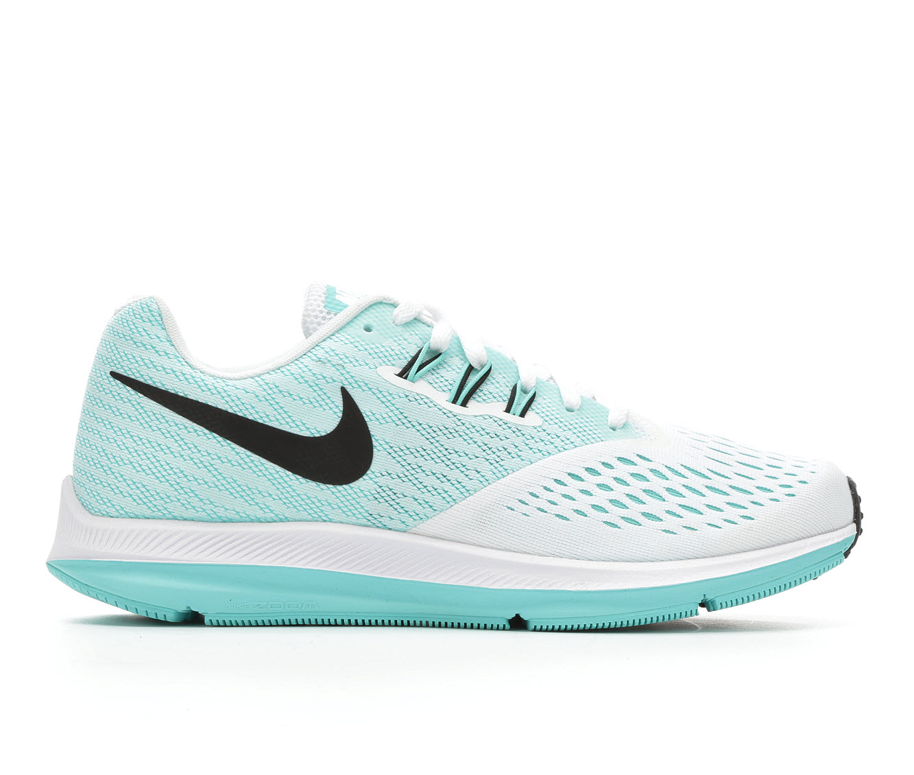 Women's Nike Zoom Winflo 4 Running Shoes (Green - Size 10)