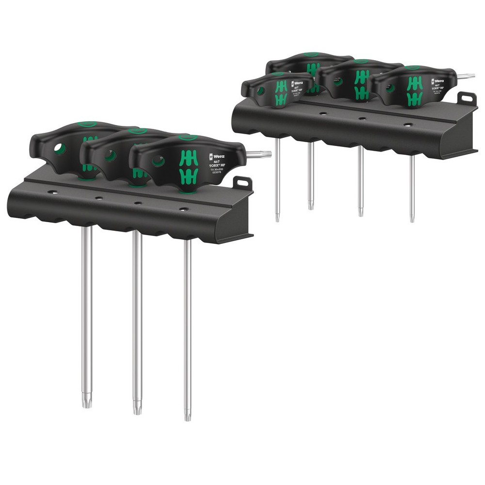 Wera 467/7 HF Set 7pc T-Handle Torx Wrench