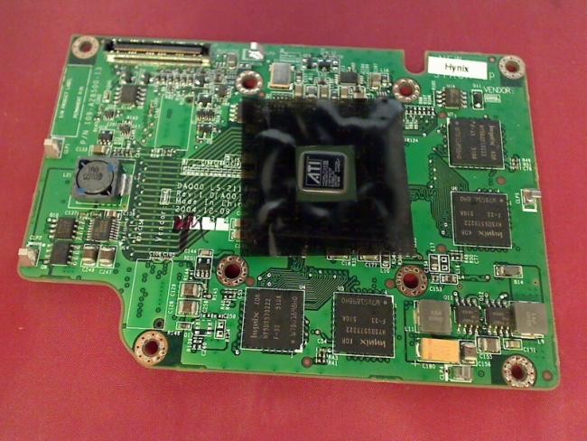 ATI GPU Grafik Karte Board Modul Ls-2114 128Mb Dell Inspiron 9300 (100% OK)