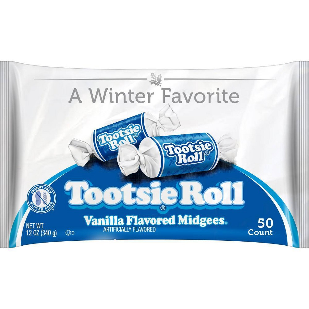 Tootsie Roll Vanilla Holiday Midgees - 12oz