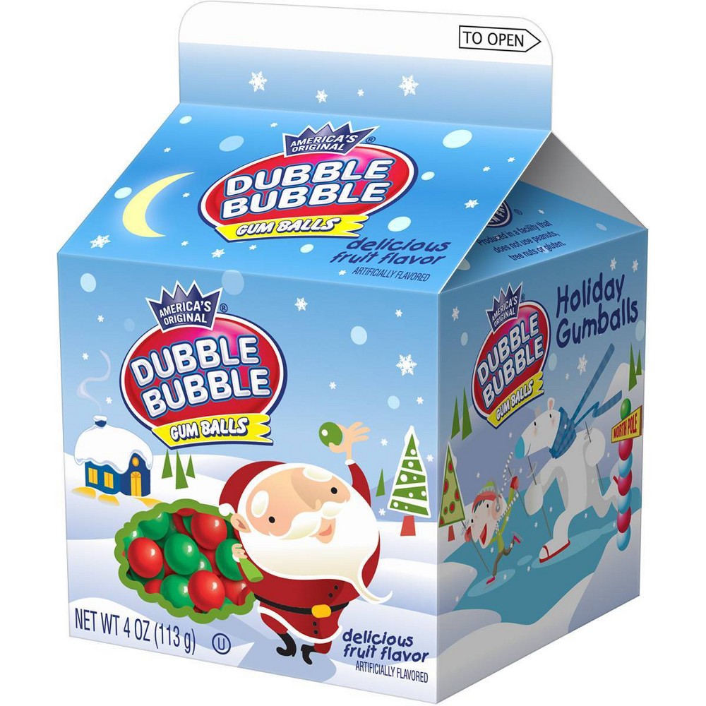 Dubble Bubble Gumball Holiday Carton - 4oz