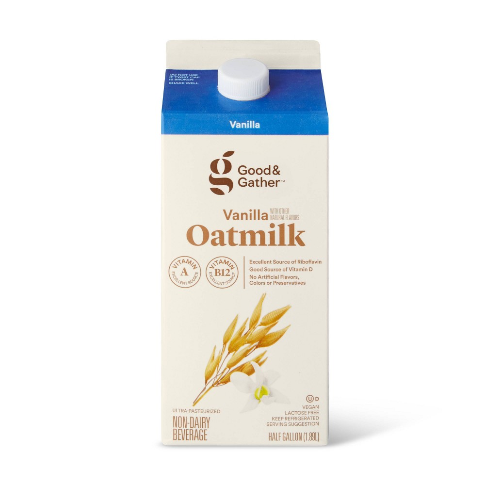 VANILLA OATMILK NON-DAIRY BEVERAGE, VANILLA OATMILK