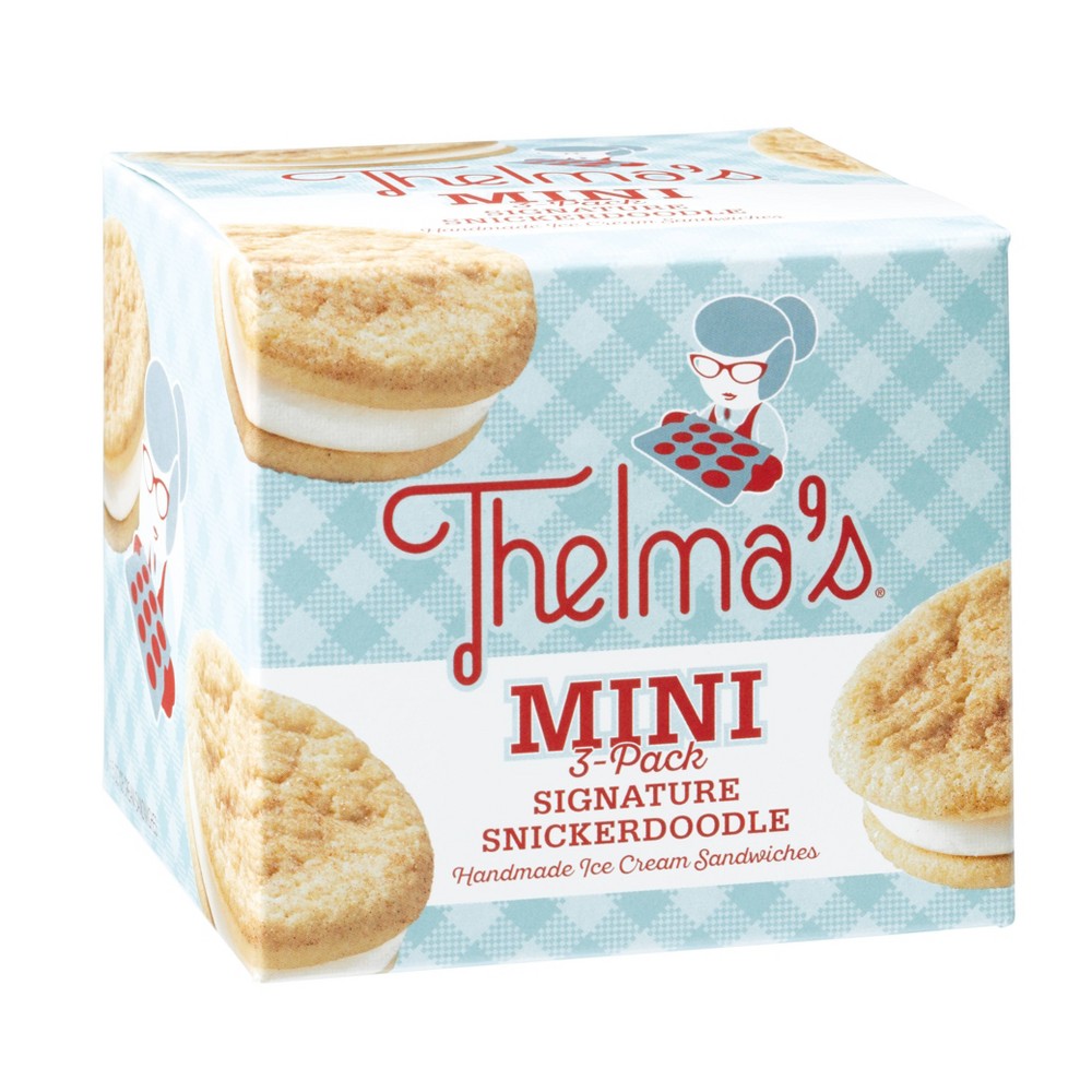 Thelma's Mini Snickerdoodle Ice Cream Sandwiches - 4.5oz