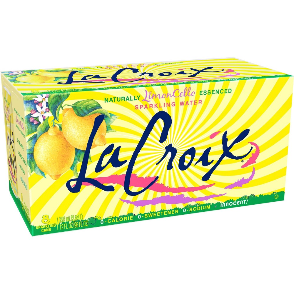 LaCroix Sparkling Water  LimonCello 8pk/ 12 Fl Oz