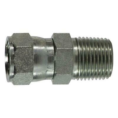 5PK Midland Metal 6505-6-6 9/16-18 JIC Swivel X 0.375 in. Male Pipe Adapter