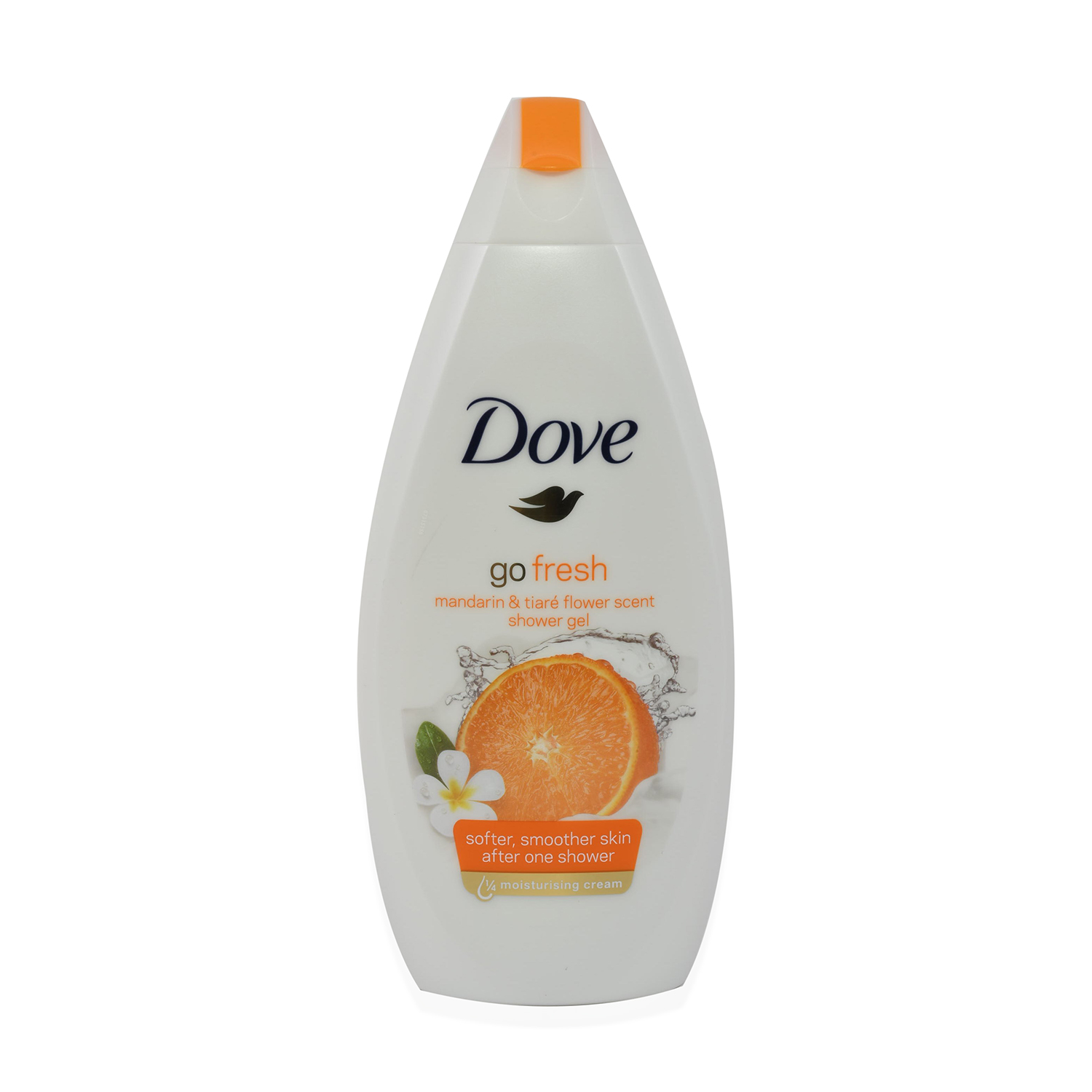 Dove Body Wash 500ml 16.09oz Mandarin Tiara Flower Scent Skin Care Body Gels Moisturizer