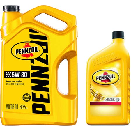 Pennzoil 5W-30 Motor Oil, 5 Qt. with Bonus 1 Quart